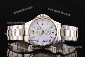 Corum TriCOR082 Admiral's Cup White Dial Steel Watch