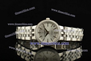 Vacheron Constantin TriVC156 Patrimony Sliver Dial Steel Watch