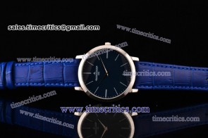 Jaeger-LeCoultre TriJL114 Master Ultra Thin Jubilee Blue Dial Steel Watch