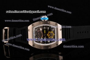 Richard Mille TriRM108 RM036 Skeleton Dial Steel Watch