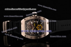 Richard Mille TriRM109 RM036 Skeleton Dial Steel Watch