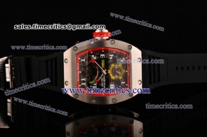 Richard Mille TriRM110 RM036 Skeleton Dial Steel Watch