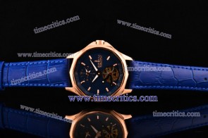 Corum TriCOR078 Admirals Cup Blue Dial Rose Gold Watch