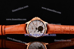 Corum TriCOR080 Admirals Cup White Dial Rose Gold Watch