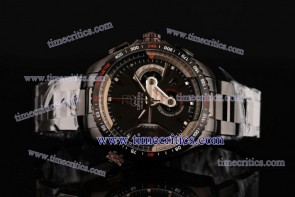 Tag Heuer TriTAG221 Grand Carrera Calibre 36 RS Caliper Black Dial PVD Watch