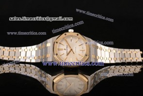 Audemars Piguet TriAP357 Royal Oak White Dial Two Tone Watch