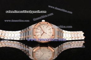 Audemars Piguet TriAP358 Royal Oak White Dial Two Tone Watch