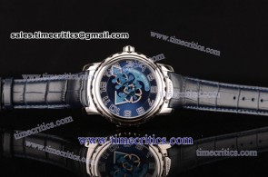 Ulysse Nardin TriUN208 Freak Blue Dial Steel Watch