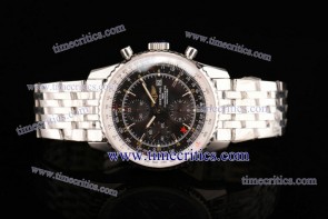 Breitling TriBRL449 Navitimer World Steel Black Watch