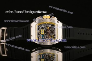 Richard Mille TriRIM247 Felipe Massa Flyback Steel Skeleton Watch