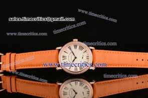 Franck Muller TriFRM163 Liberty White Dial Rose Gold Watch