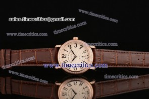Franck Muller TriFRM164 Liberty White Dial Rose Gold Watch