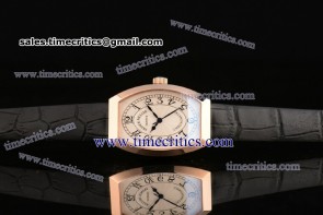 Franck Muller TriFRM165 Chronometro White Dial Rose Gold Watch
