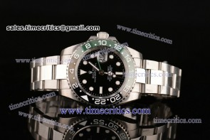 Rolex TriROL078 GMT-Master II Steel Steel Black Watch