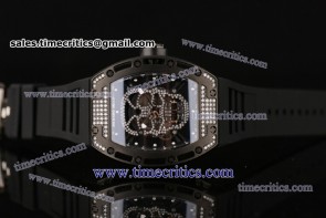 Richard Mille TriRIM29042 Felipe Skeleton Dial PVD Watch