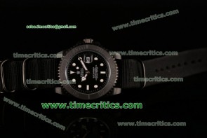 Rolex TriROL88005 Submariner Stealth Black Dial PVD Watch