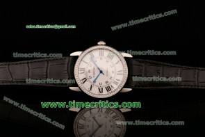 Cartier TriCAR88019 Ronde Solo White Dial Steel Watch