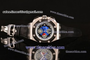 Audemars Piguet TriAP66036 Grand Prix Blue Dial Steel Watch 7750 Coating