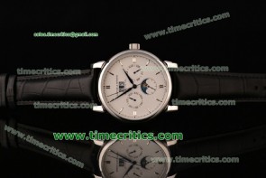 A.Lange&Sohne TriALS89013 Saxonia Annual Calendar White Dial Steel Watch