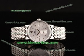 IWC Portofino Eight Days IW510103 Silver Dial Full Steel Watch