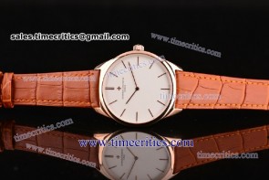 Vacheron Constantin TriVC89027 Patrimony White Dial Rose Gold Watch