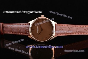 Vacheron Constantin TriVC89031 Patrimony Brown Dial Rose Gold Watch