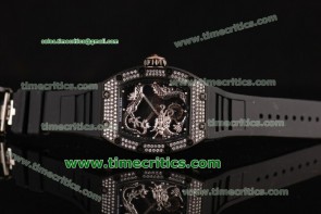 Richard Mille Tri89017 Tourbillon RM 057 Dragon Dragon Dial PVD Watch 1:1 Original