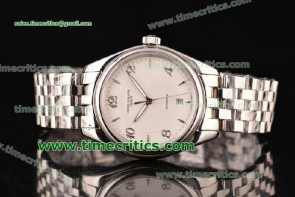 Patek Philippe TriPP99038 Calatrava White Dial Steel Watch