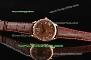 Piaget TriPIA99024 Altiplano Brown Dial Rose Gold Watch