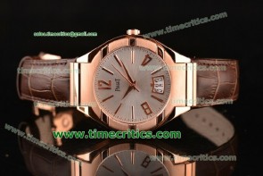 Piaget TriPIA99050 Polo Silver Dial Rose Gold Watch 1:1 Original(Z)