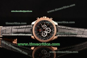 Breitling TriBRL99004 Bentley Barnato Racing (Z) Black Dial Rose Gold Watch