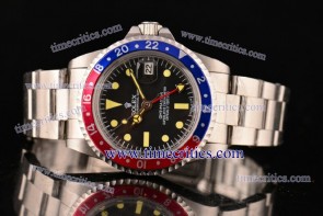 Rolex TriROX99001 GMT-Master Vintage Black Dial Steel Watch
