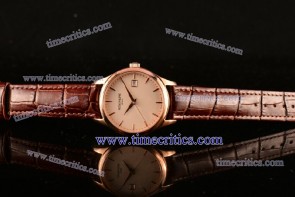 Patek Philippe TriPP99010 Calatrava Champagne Dial Rose Gold Watch