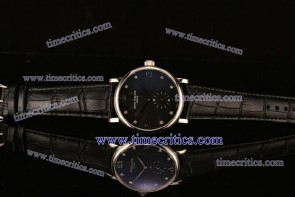 Patek Philippe TriPP99024 Calatrava Black Dial Steel Watch
