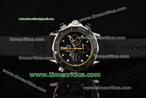 Omega TriOGA99018 Seamaster Diver 300M Chrono Black Dial Steel Watch