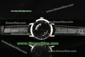 Jaeger-LECoultre TriJL99024 Master Black Dial Steel Watch