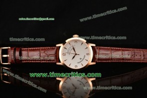 Jaeger-LECoultre TriJL99028 Master White Dial Rose Gold Watch