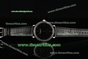 Patek Philippe TriPP99034 Calatrava Black Dial Steel Watch