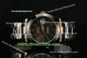 Rolex TriROX89047 SE Datejust Bamford Black Dial Full PVD Watch