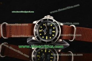 Rolex TriROX89050 Sea-Dweller Black Dial Yellow Markers Steel Watch