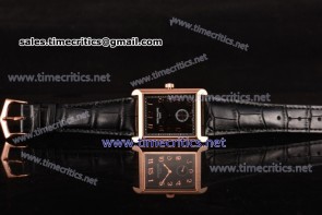Patek Philippe TriUN99042 Gondolo Black Dial Rose Gold Watch