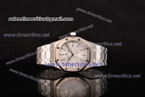 Audemars Piguet TriAP89108 Royal Oak 41mm White Dial Full Steel Watch (EF)