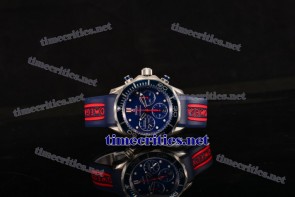 Omega TriOGA89084 Seamaster Diver 300M Co-Axial Chrono Blue Dial Steel Watch