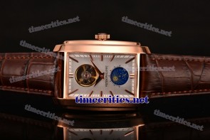 Patek Philippe TriUN99048 Gondolo Silver Dial Rose Gold Watch