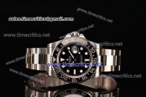 Rolex TriROL1453 GMT-Master II Black Dial Ceramic Bezel Steel Watch 1:1 Original (NOOB)