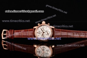 Patek Philippe TriUN99071 Grand Complication Chrono White Dial Rose Gold Watch