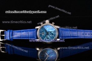 Patek Philippe TriUN99077 Grand Complication Chrono Blue Dial Steel Watch