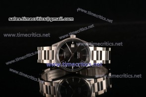 Tag Heuer TriTAG89047 Carrera Calibre 5 Automatic Black Dial Full Steel Watch