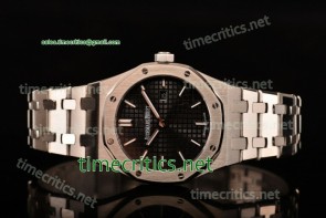 Audemars Piguet TriAP89211 Royal Oak Lady 33mm Black Dial Full Steel Watch (EF)