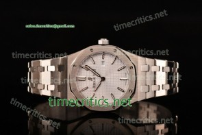 Audemars Piguet TriAP89215 Royal Oak Lady 33mm White Dial Full Steel Watch (EF)